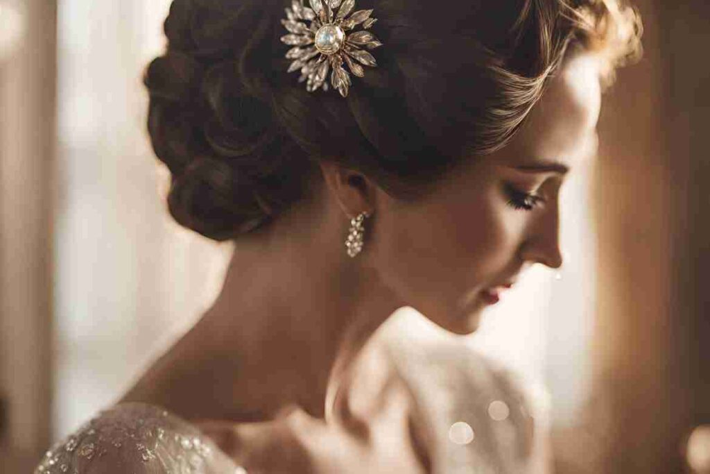 Trending wedding hairstyles: Accessories to go along with them